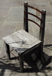 Aged Pine Chair