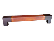 LH-1635 Brass & Leather Handle