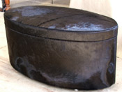 Oval Ottoman